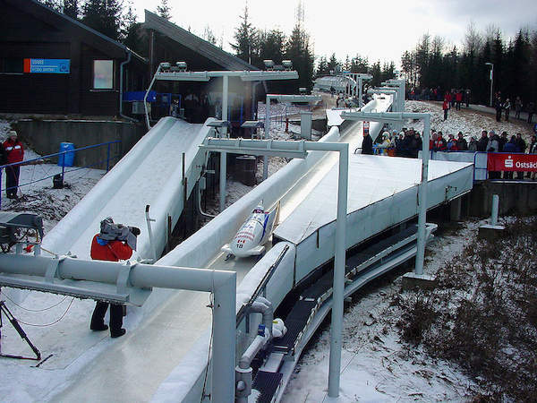 Rennschlitten- und Bobbahn Altenberg