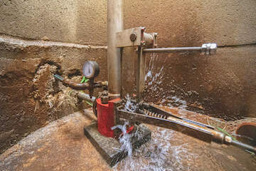 Hydraulischer Widder